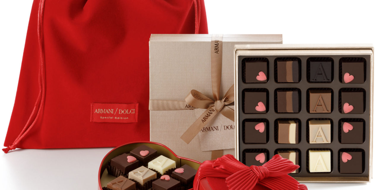 Dolce San Valentino. I cioccolatini firmati Armani